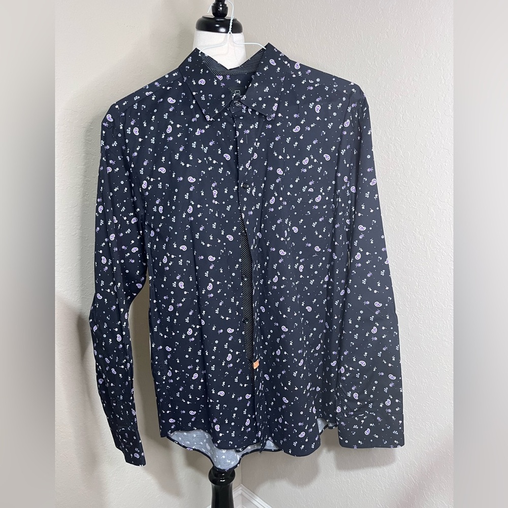 Men’s long sleeve button down MICHAEL STRAHAN